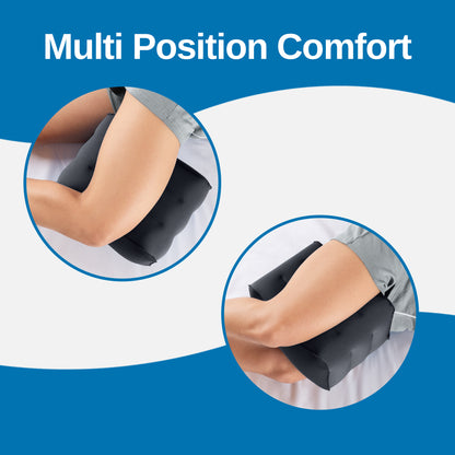 Premium Inflatable Knee Pillow – Ultimate Comfort for Side Sleepers, Ideal for Travel, Orthopedic Relief for Sciatica, Hip & Joint Pain – Lightweight, Adjustable Firmness Leg Support Pillow